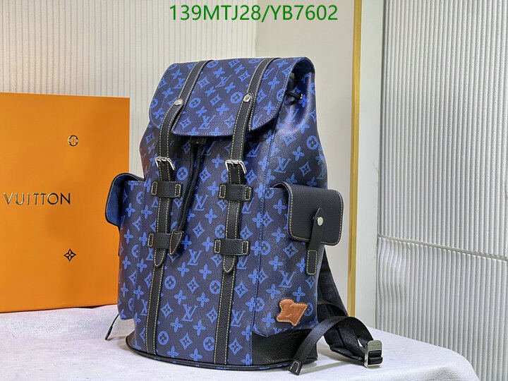 LV Bags-(4A)-Backpack-,Code: YB7602,$ 181USD