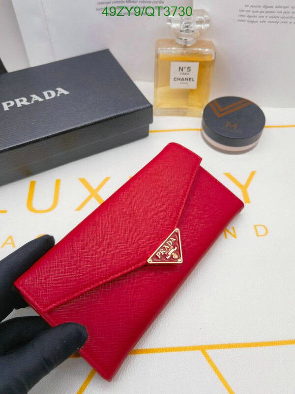 Prada Bag-(4A)-Wallet- Code: QT3730 $ 64USD