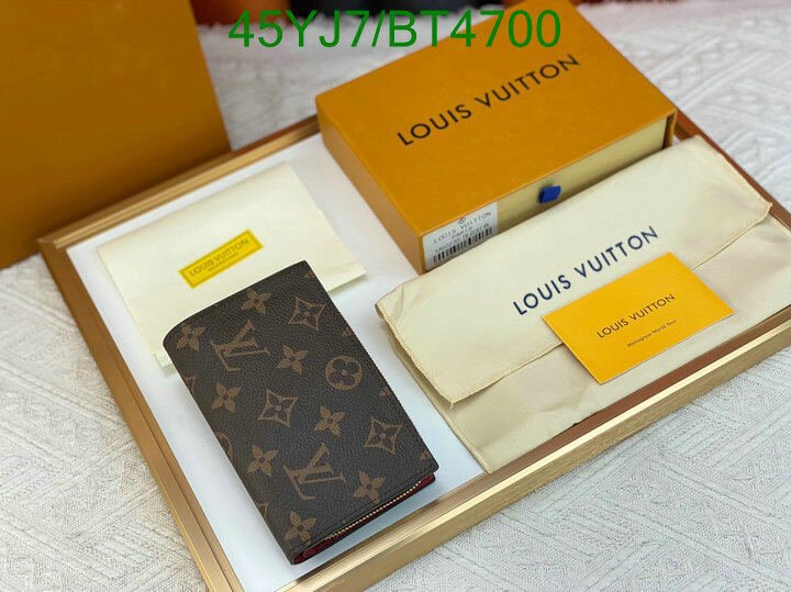 LV Bag-(4A)-Wallet- Code: BT4700 $ 59USD