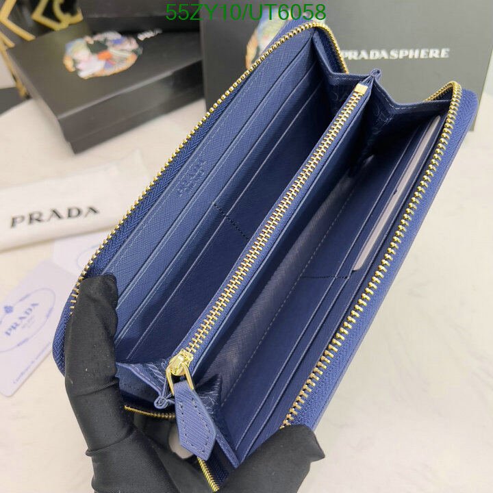 Prada Bag-(4A)-Wallet- Code: UT6058 $ 72USD