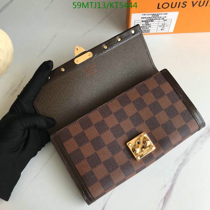 LV Bags-(4A)-Wallet-,Code: KT5444,$ 77USD