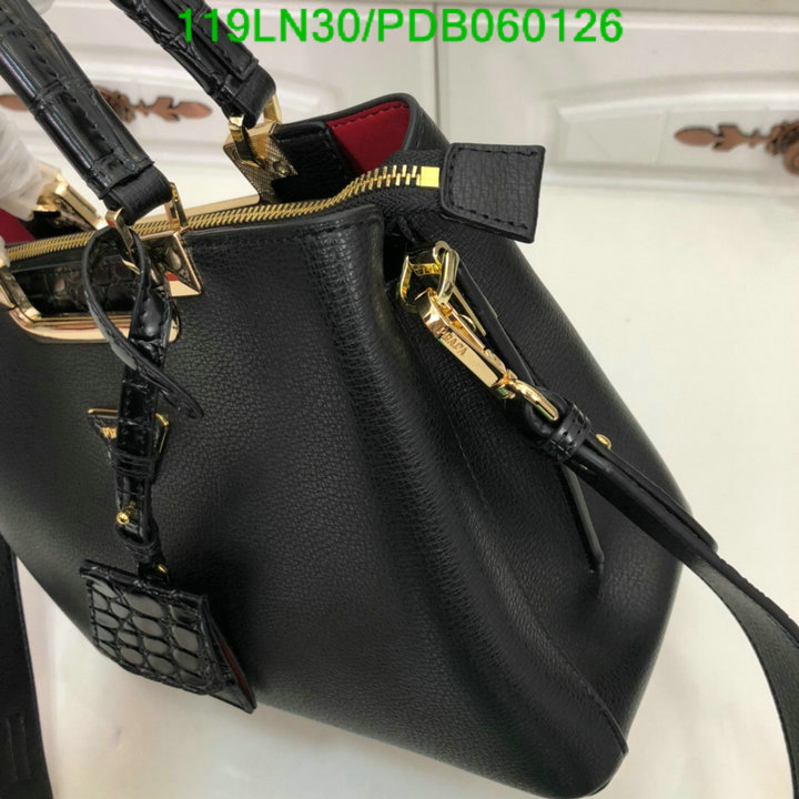 Prada Bag-(4A)-Handbag-,Code:PDB060126,$ 155USD