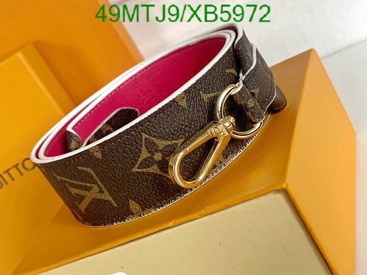 LV Bags-(4A)-Shoulder Strap-,Code: XB5972,$ 64USD
