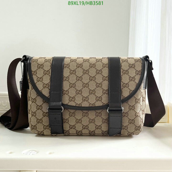 Gucci Bag-(4A)-Diagonal-,Code: HB3581,$ 116USD