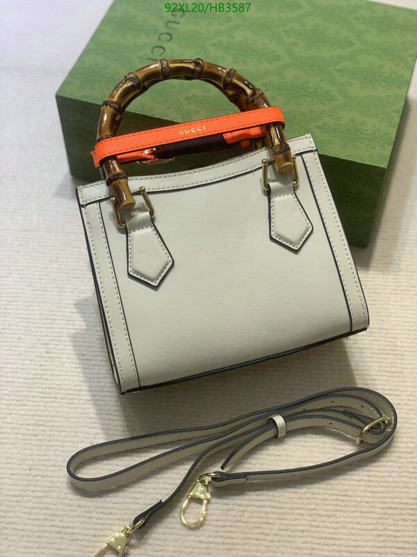 Gucci Bag-(4A)-Diana-Bamboo-,Code: HB3587,$ 120USD