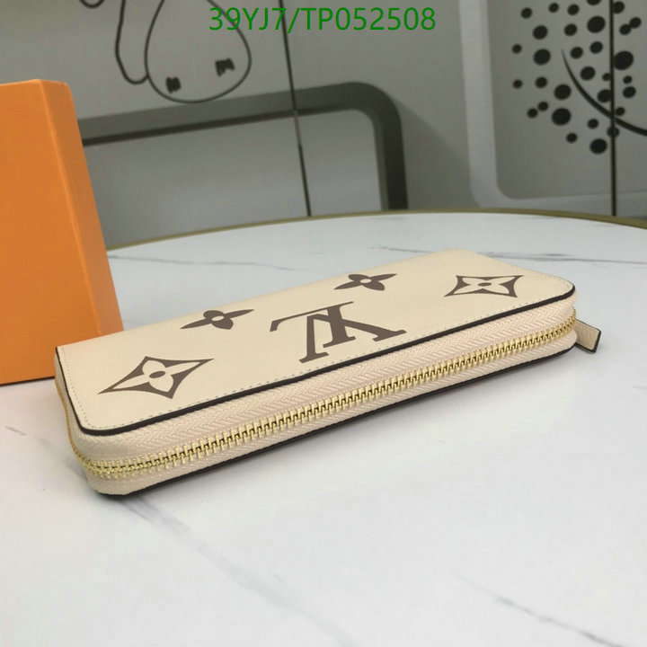 LV Bags-(4A)-Wallet-,Code: TP052508,$ 51USD