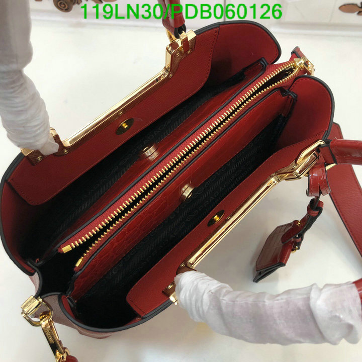 Prada Bag-(4A)-Handbag-,Code:PDB060126,$ 155USD