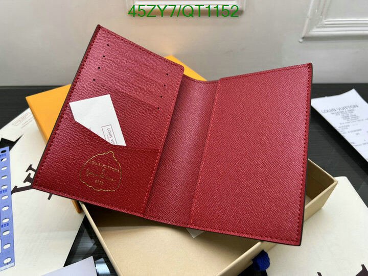 LV Bag-(4A)-Wallet- Code: QT1152 $ 59USD