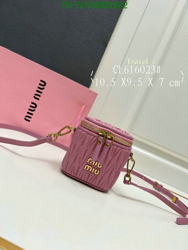 Miu Miu Bag-(4A)-Crossbody- Code: BB8892 $ 98USD