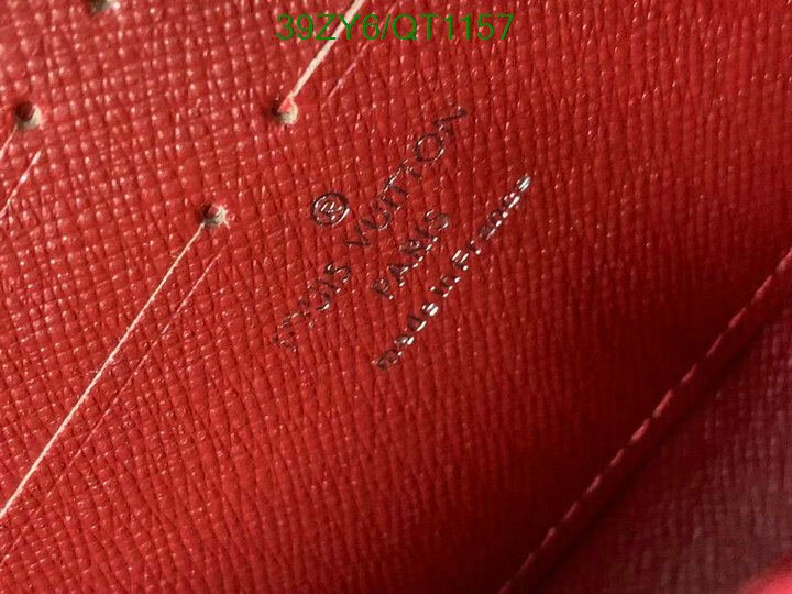 LV Bag-(4A)-Wallet- Code: QT1157 $ 51USD