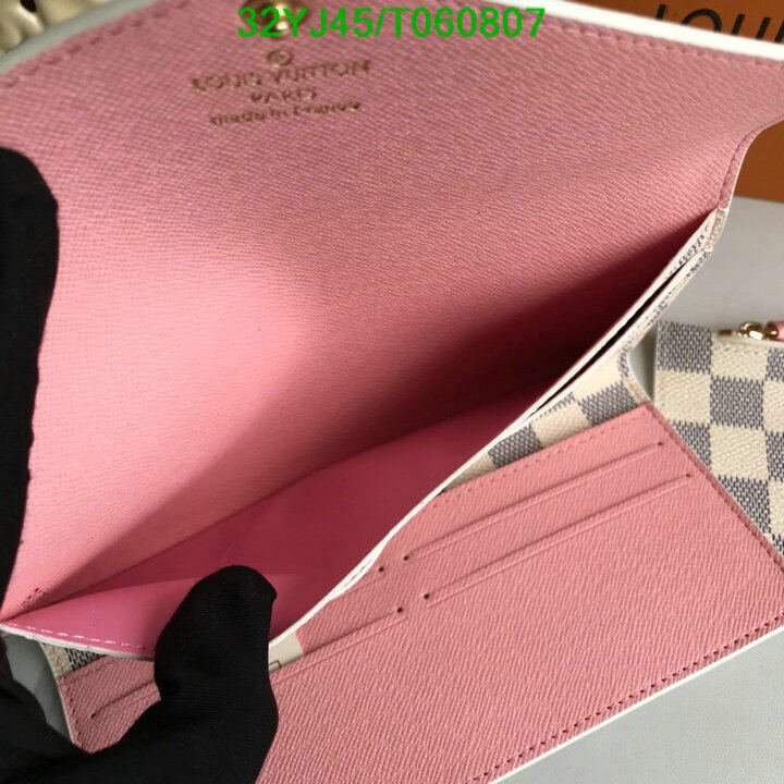 LV Bags-(4A)-Wallet-,Code: T060807,$ 42USD