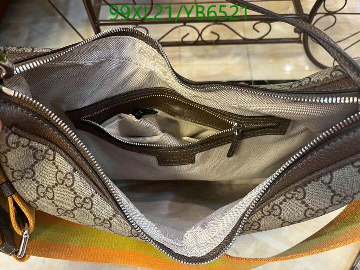 Gucci Bag-(4A)-Diagonal-,Code: YB6521,$ 129USD