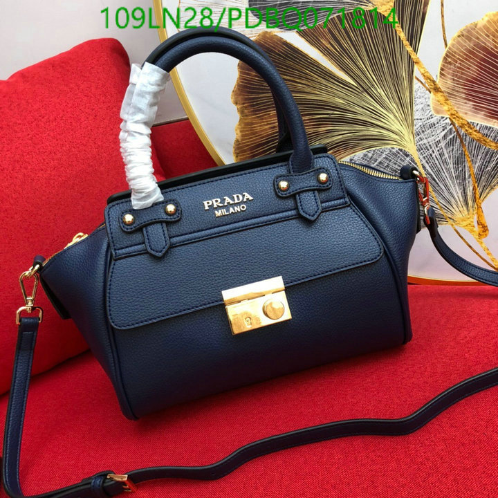 Prada Bag-(4A)-Handbag-,Code:PDBQ071814,$ 142USD