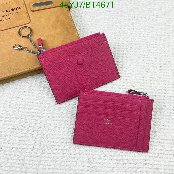 Hermes Bag-(4A)-Wallet- Code: BT4671 $ 59USD