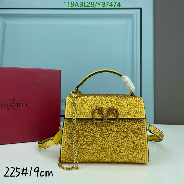Valentino Bag-(4A)-Diagonal-,Code: YB7474,$ 155USD