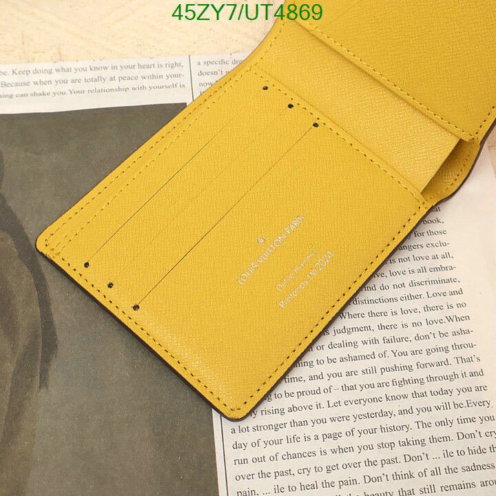 LV Bag-(4A)-Wallet- Code: UT4869 $ 59USD