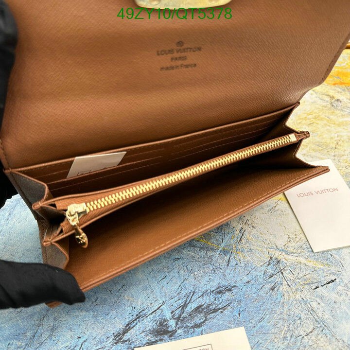 LV Bag-(4A)-Wallet- Code: QT5378 $ 64USD