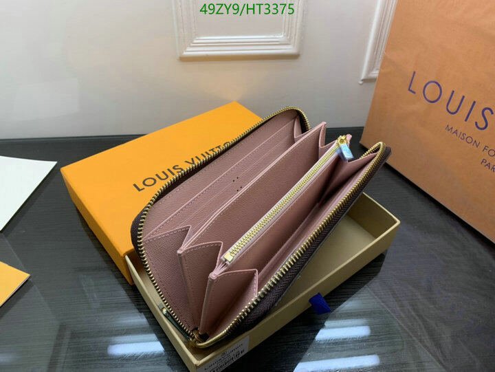 LV Bags-(4A)-Wallet-,Code: HT3375,$ 64USD