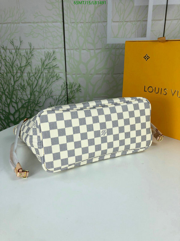 LV Bags-(4A)-Neverfull-,Code: LB1491,$ 85USD