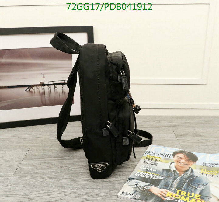 Prada Bag-(4A)-Backpack-,Code: PDB041912,$ 94USD