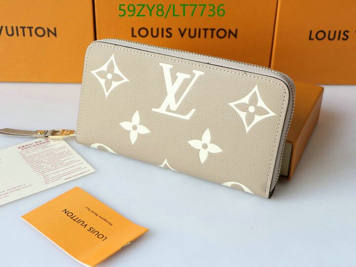 LV Bags-(4A)-Wallet-,Code: LT7736,$ 77USD