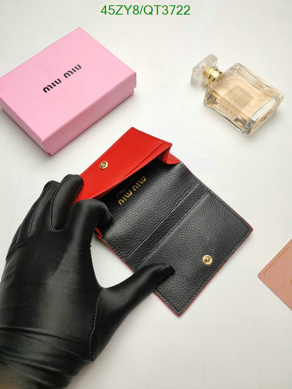 Miu Miu Bag-(4A)-Wallet- Code: QT3722 $ 59USD