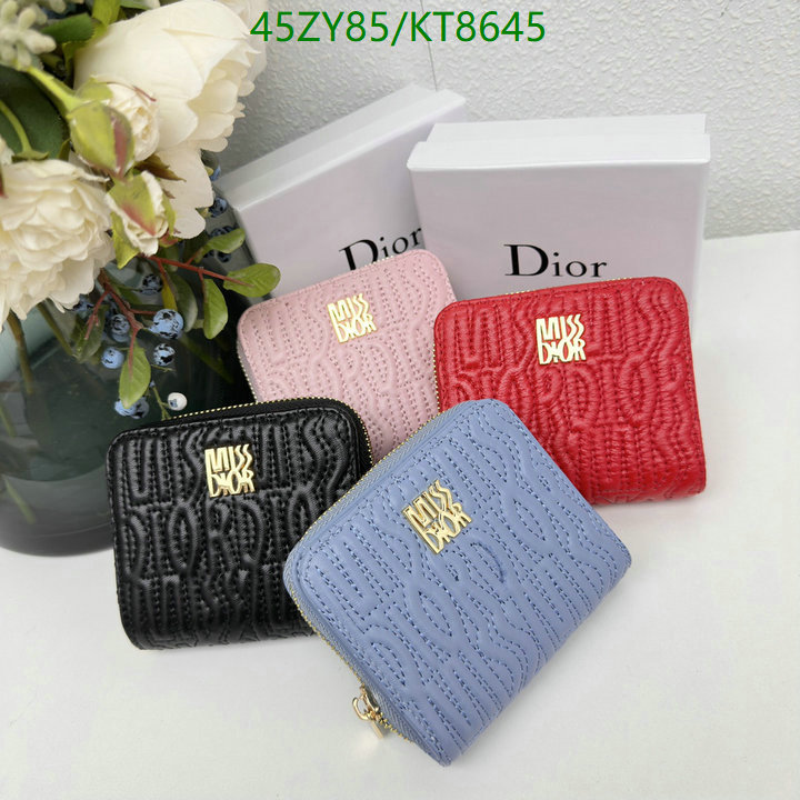 Dior Bag-(4A)-Wallet- Code: KT8645 $ 59USD