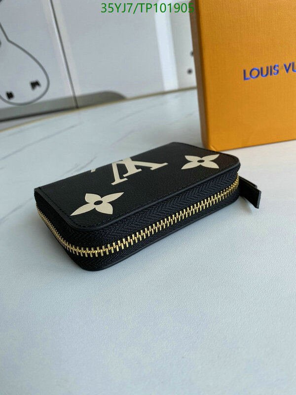 LV Bags-(4A)-Wallet-,Code: TP101905,$ 46USD