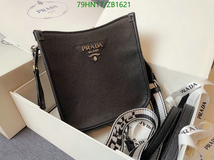 Prada Bag-(4A)-Diagonal-,Code: ZB1621,$ 103USD