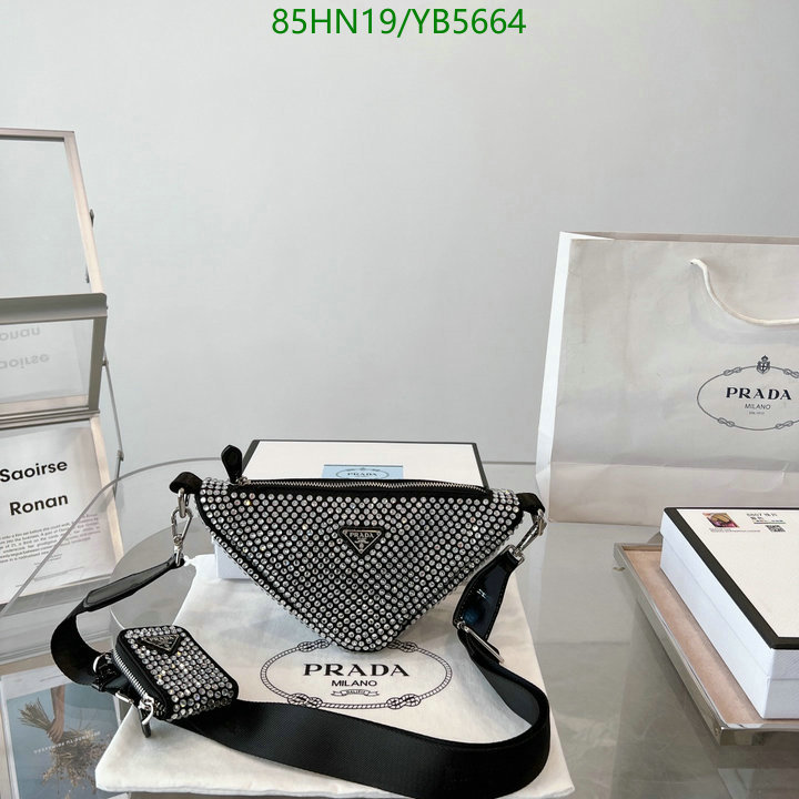 Prada Bag-(4A)-Triangle-,Code: YB5664,$ 111USD