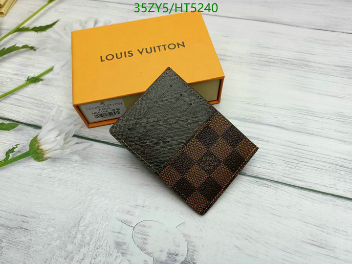LV Bags-(4A)-Wallet-,Code: HT5240,$ 46USD