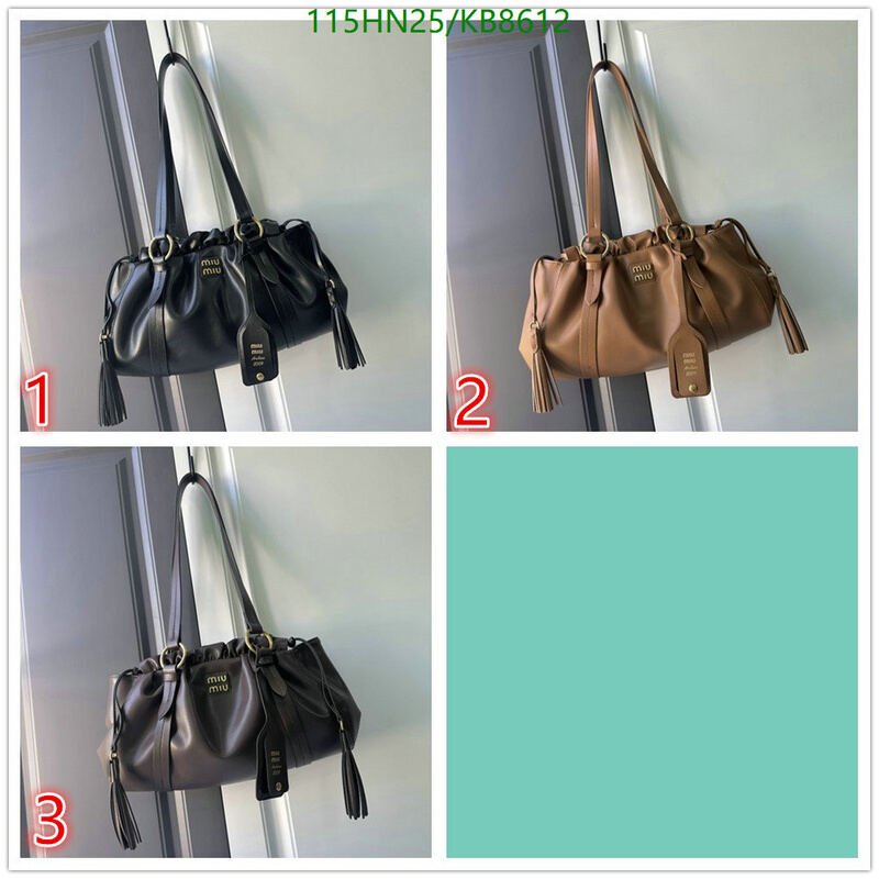 Miu Miu Bag-(4A)-Handbag- Code: KB8612 $ 150USD