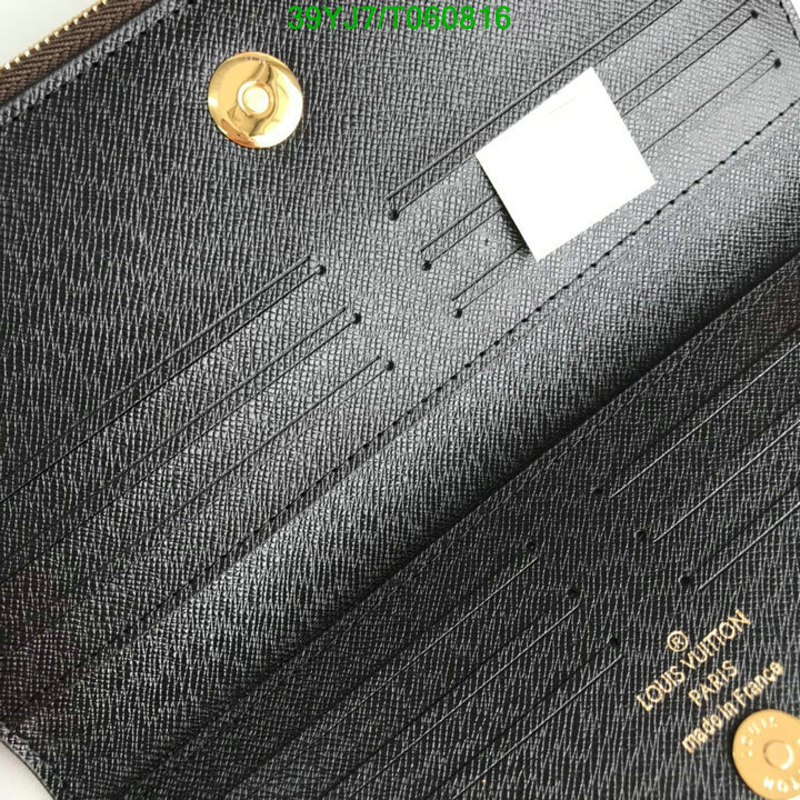 LV Bags-(4A)-Wallet-,Code: T060816,$ 51USD