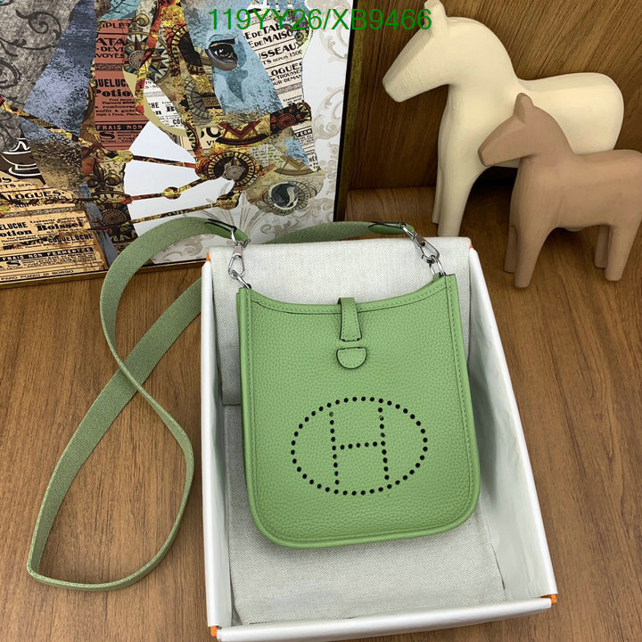 Hermes Bag-(4A)-Evelyne- Code: XB9466 $ 155USD