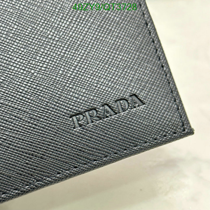 Prada Bag-(4A)-Wallet- Code: QT3728 $ 64USD