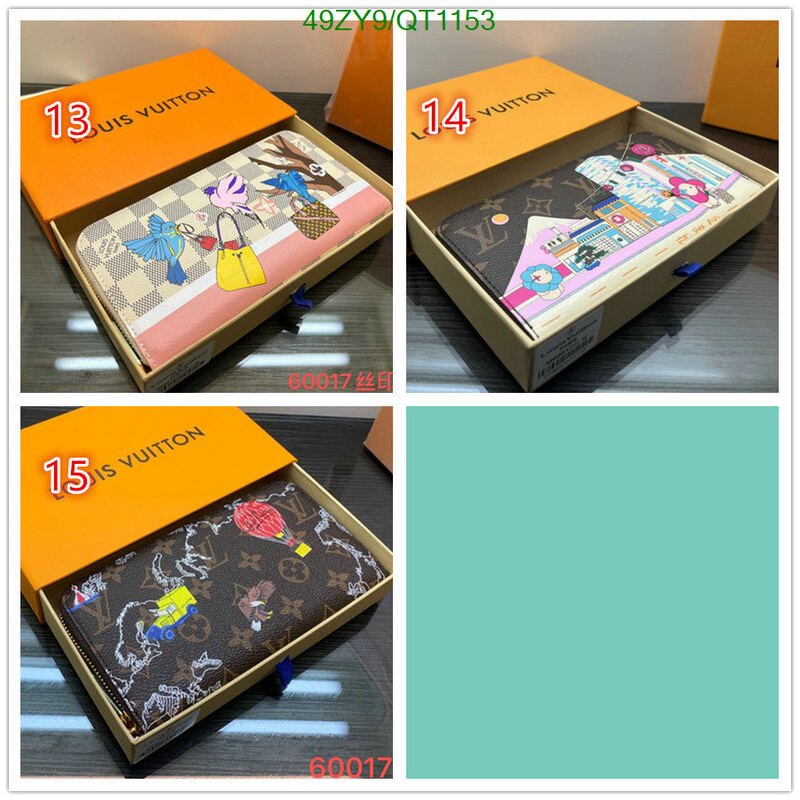 LV Bag-(4A)-Wallet- Code: QT1153 $ 64USD