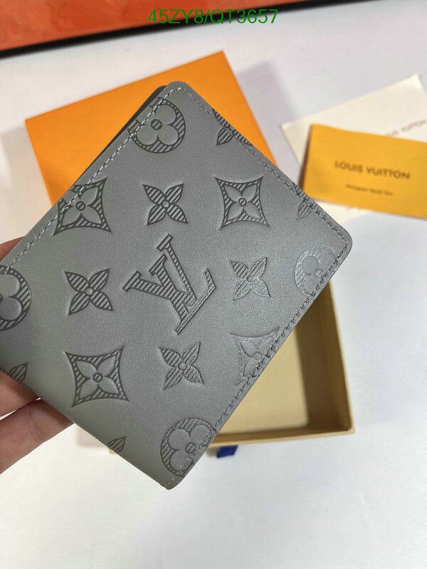 LV Bag-(4A)-Wallet- Code: QT3657 $ 59USD