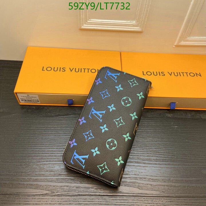 LV Bags-(4A)-Wallet-,Code: LT7732,$ 77USD