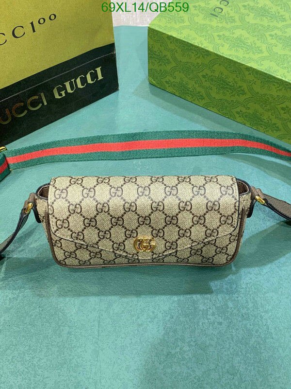 Gucci Bag-(4A)-Diagonal- Code: QB559 $ 90USD