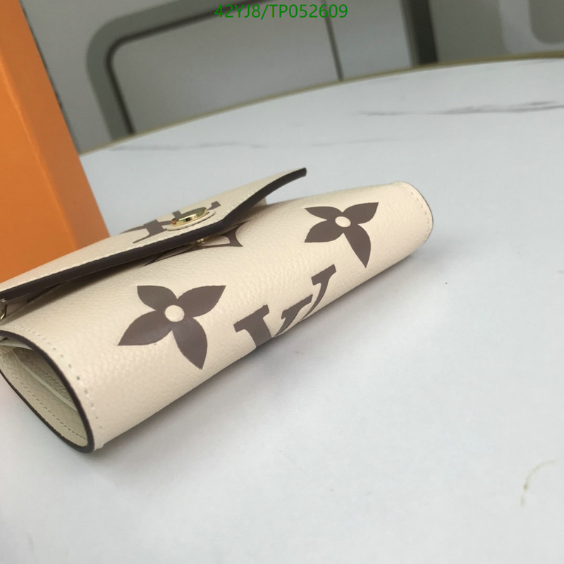 LV Bags-(4A)-Wallet-,Code: TP052609,$ 55USD