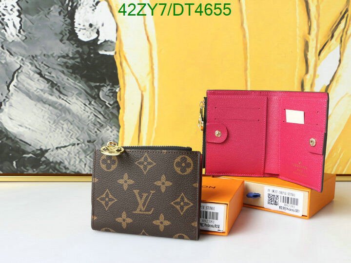 LV Bag-(4A)-Wallet- Code: DT4655 $ 55USD