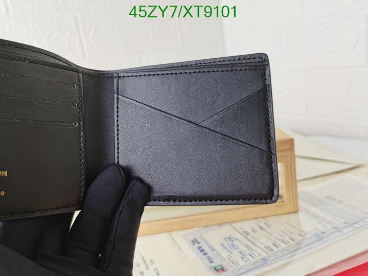 LV Bag-(4A)-Wallet- Code: XT9101 $ 59USD
