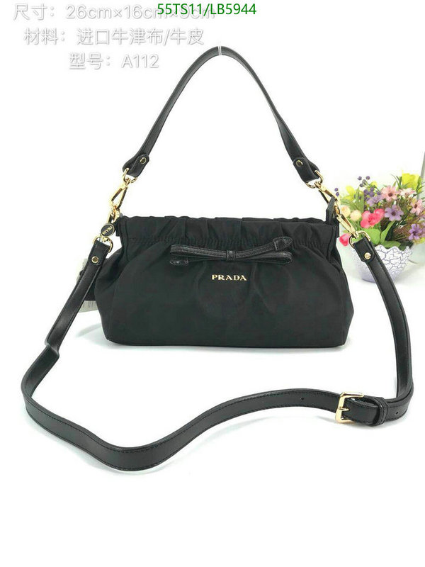 Prada Bag-(4A)-Handbag- Code: LB5944 $ 72USD