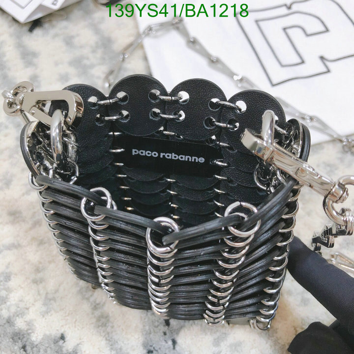 Paco Rabanne Bag-(4A)-Diagonal-,Code: BA1218,$ 181USD