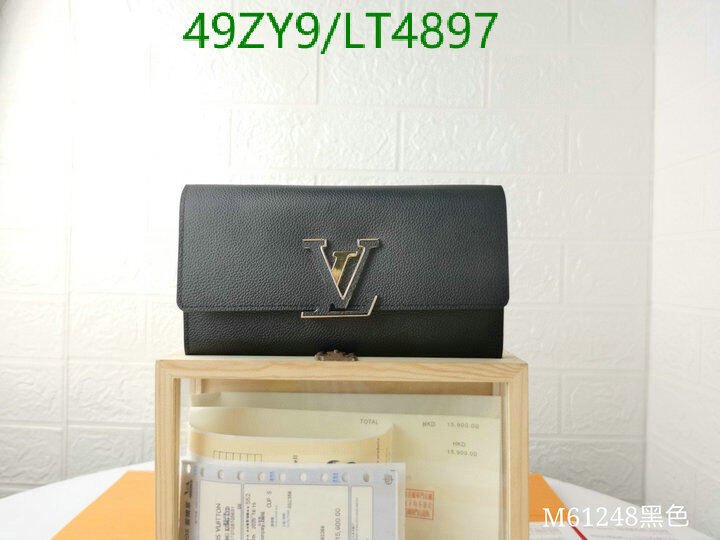 LV Bags-(4A)-Wallet-,Code: LT4897,$ 64USD