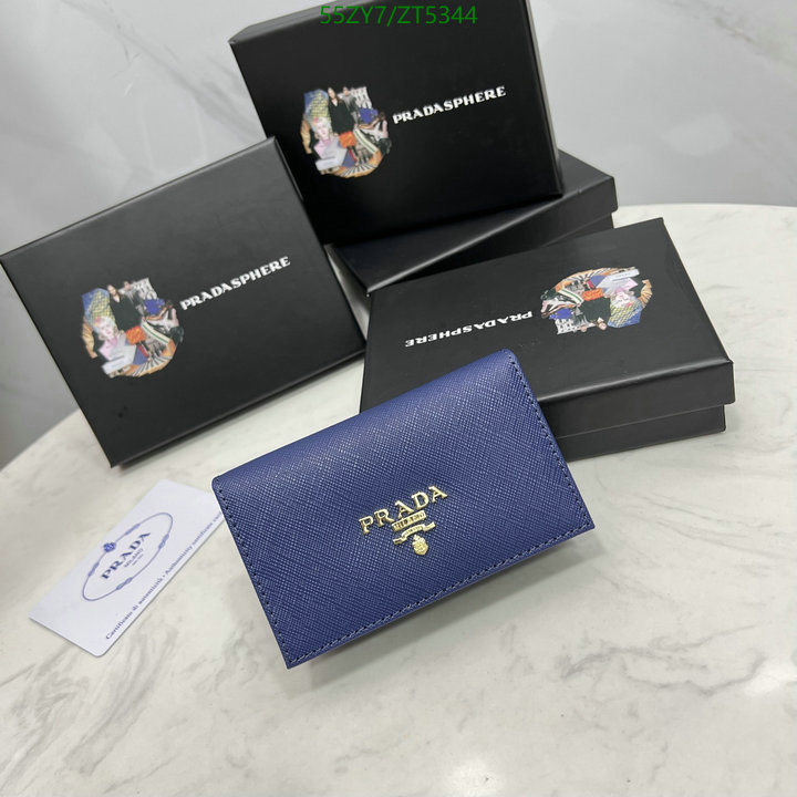 Prada Bag-(4A)-Wallet-,Code: ZT5344,$ 72USD