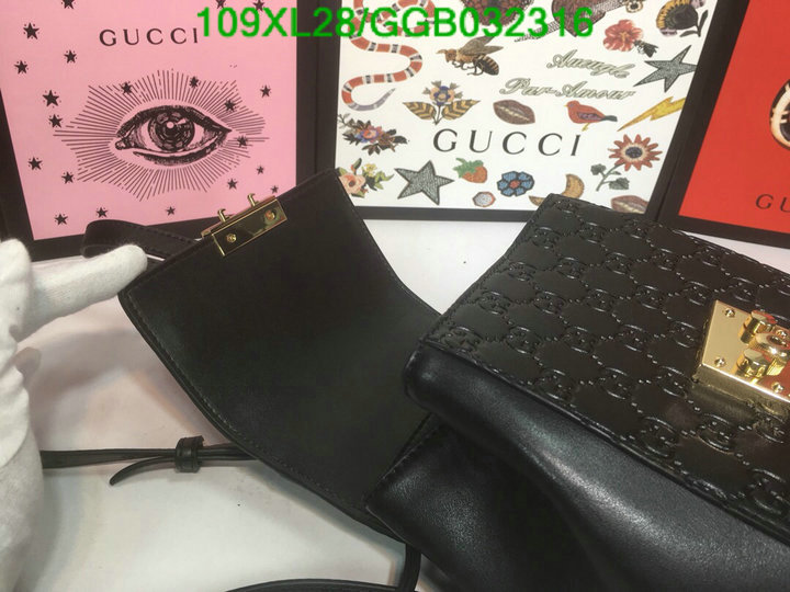 Gucci Bag-(4A)-Padlock-,Code: GGB032316,$ 142USD