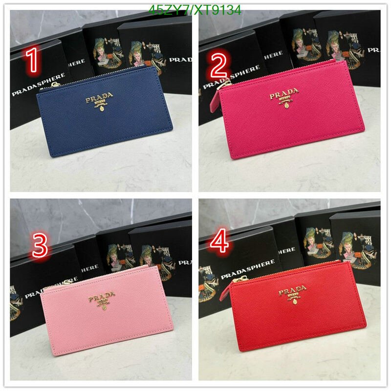 Prada Bag-(4A)-Wallet- Code: XT9134 $ 59USD
