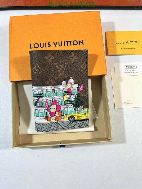 LV Bags-(4A)-Wallet-,Code: HT8425,$ 59USD