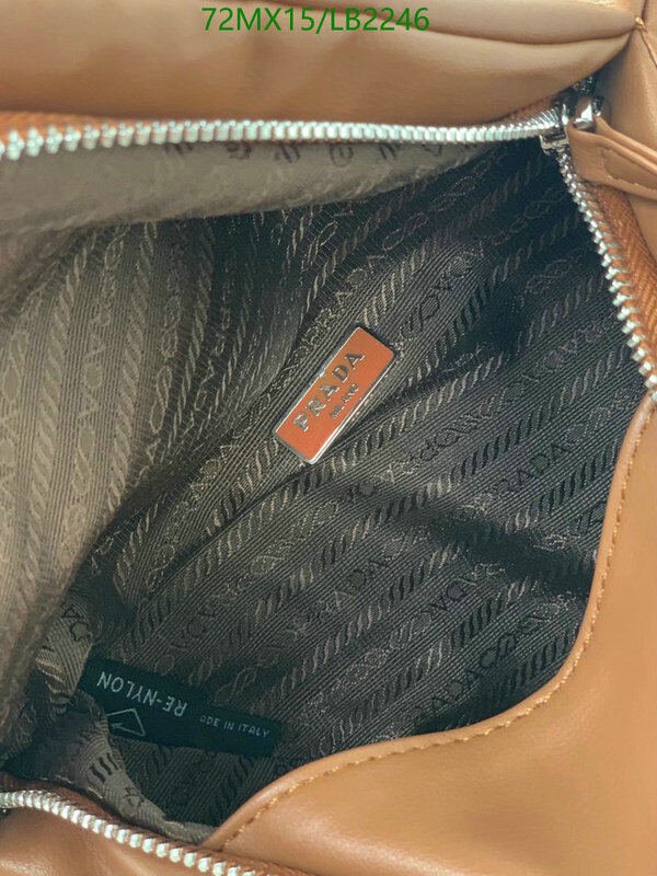 Prada Bag-(4A)-Triangle- Code: LB2246 $ 94USD